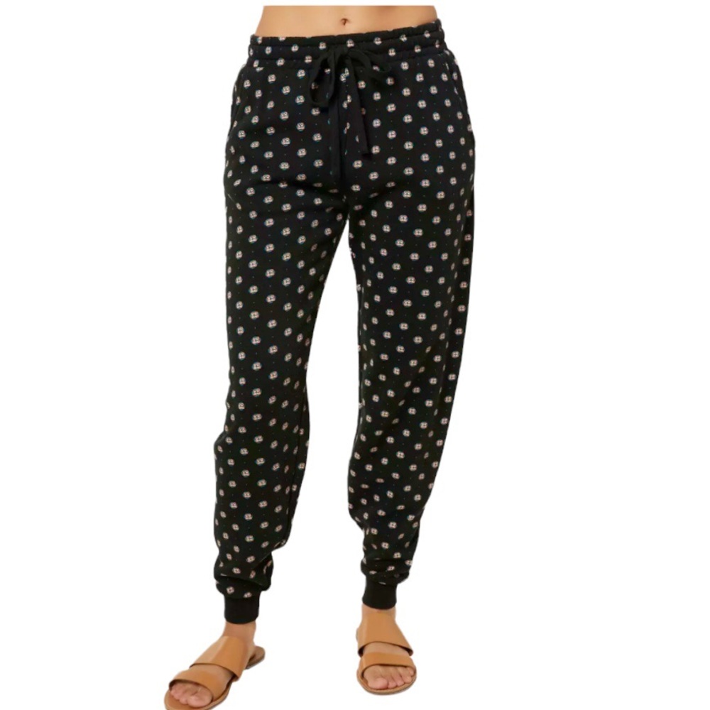 O'Neill Women’s Bayside Fleece SweatPants 100% Cotton Size S NEW